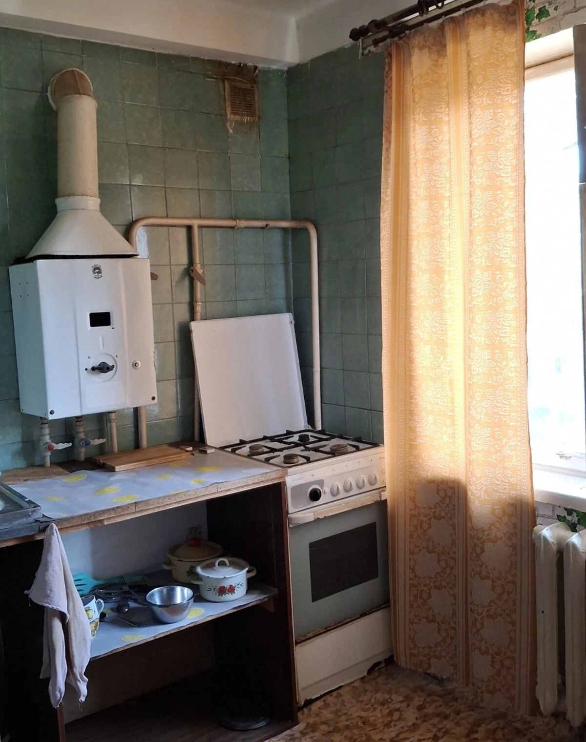 1-кімнатна квартира, Дніпровський: опалення та вода без світла - фото 5