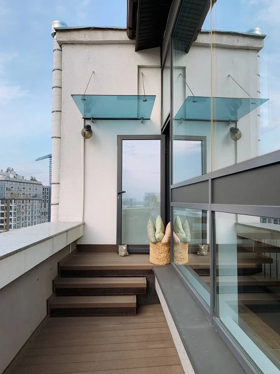 Пентхаус, Дарницький: тераса 22 м², вид на Дніпро і Київ - фото 3
