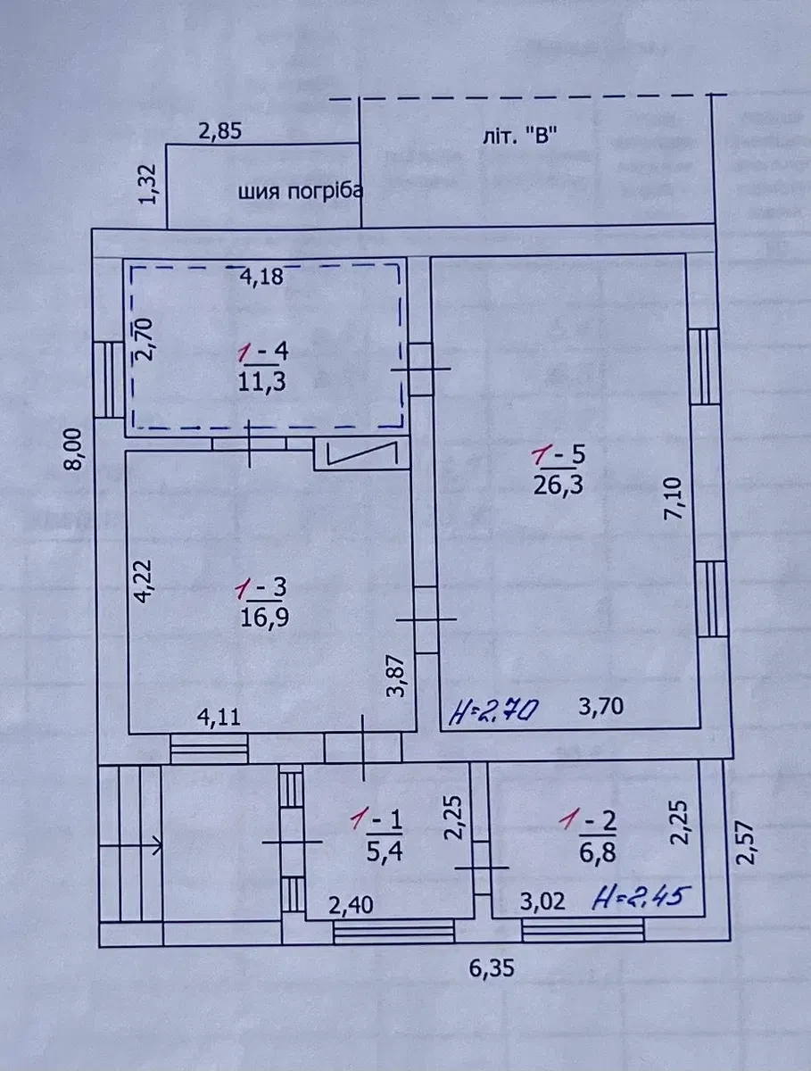 Будинок, Кінашів: газ у будинку, 20 соток, без ремонту - фото 3