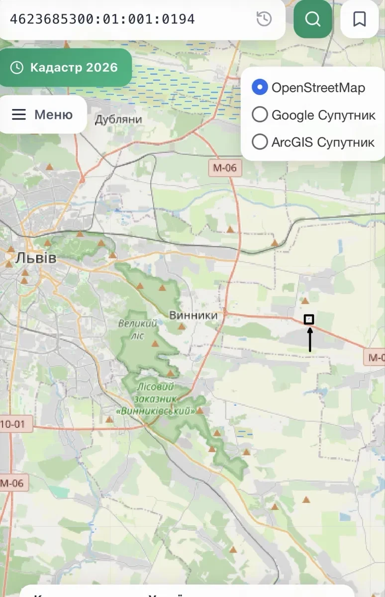 Ділянка 20 соток, Підберізці: дві окремі, за 14 км від Львова - фото 1