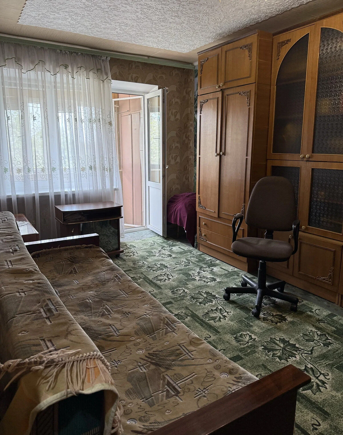 1-комнатная квартира, Полигон: бойлер, кирпичные стены, фото 2