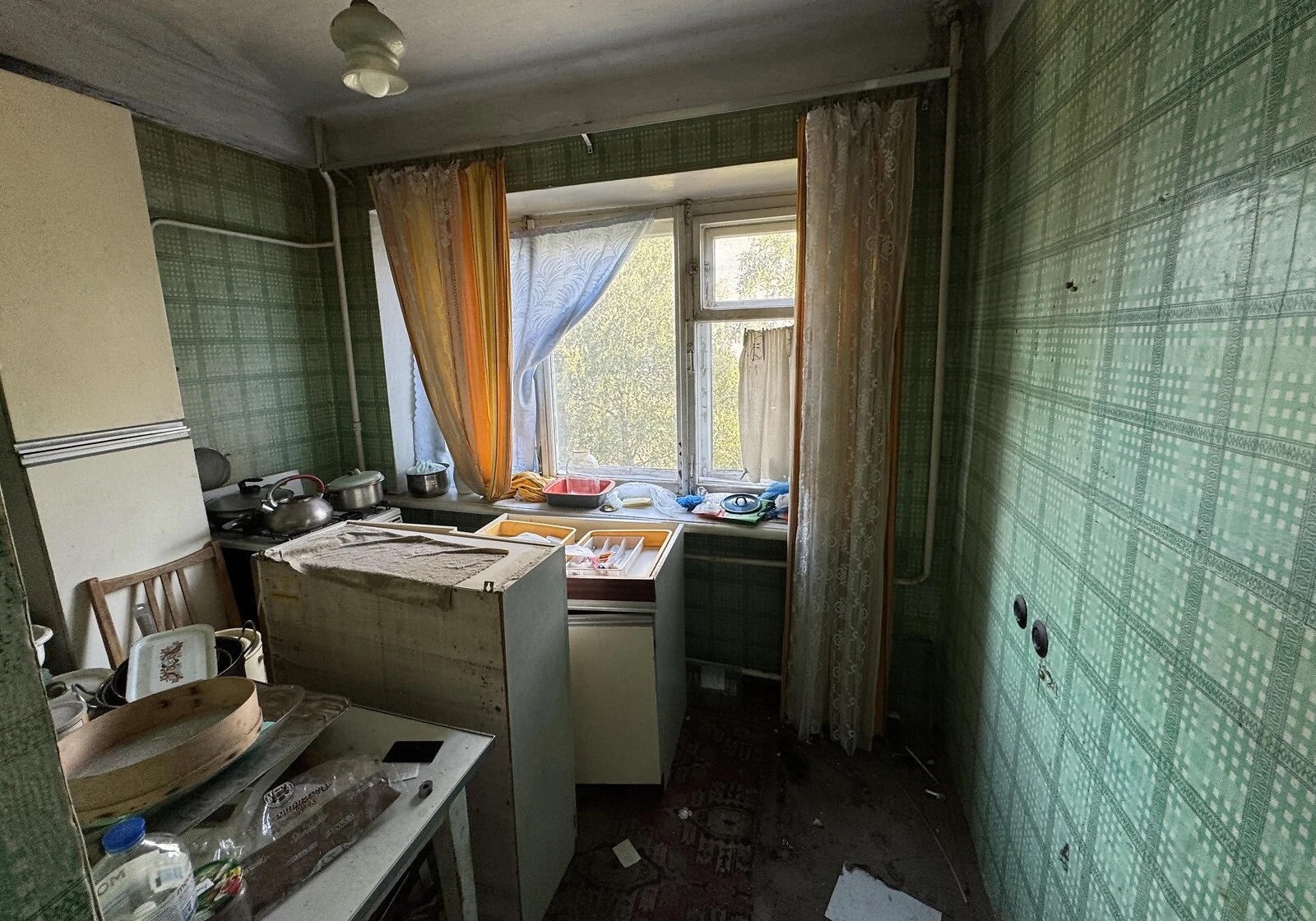 1-кімнатна квартира, Голосіївський: без ремонту, внутрішній двір - фото 5