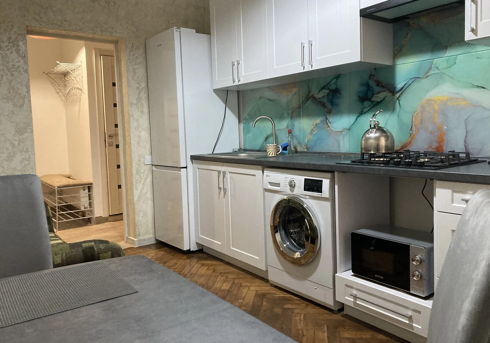 1-комнатная квартира, Приморский: торг, кирпичные стены, фото 5
