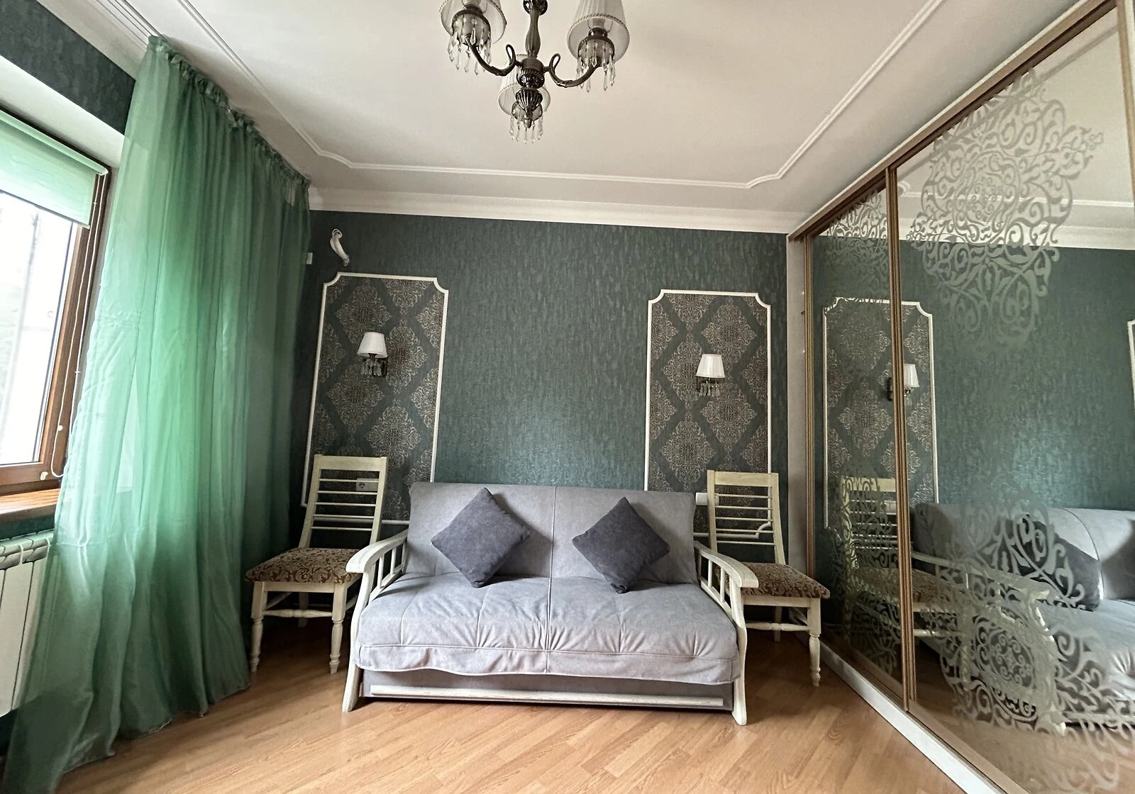 3-комнатная квартира, Рубановка: дизайнерский ремонт, кухня-студия - фото 2