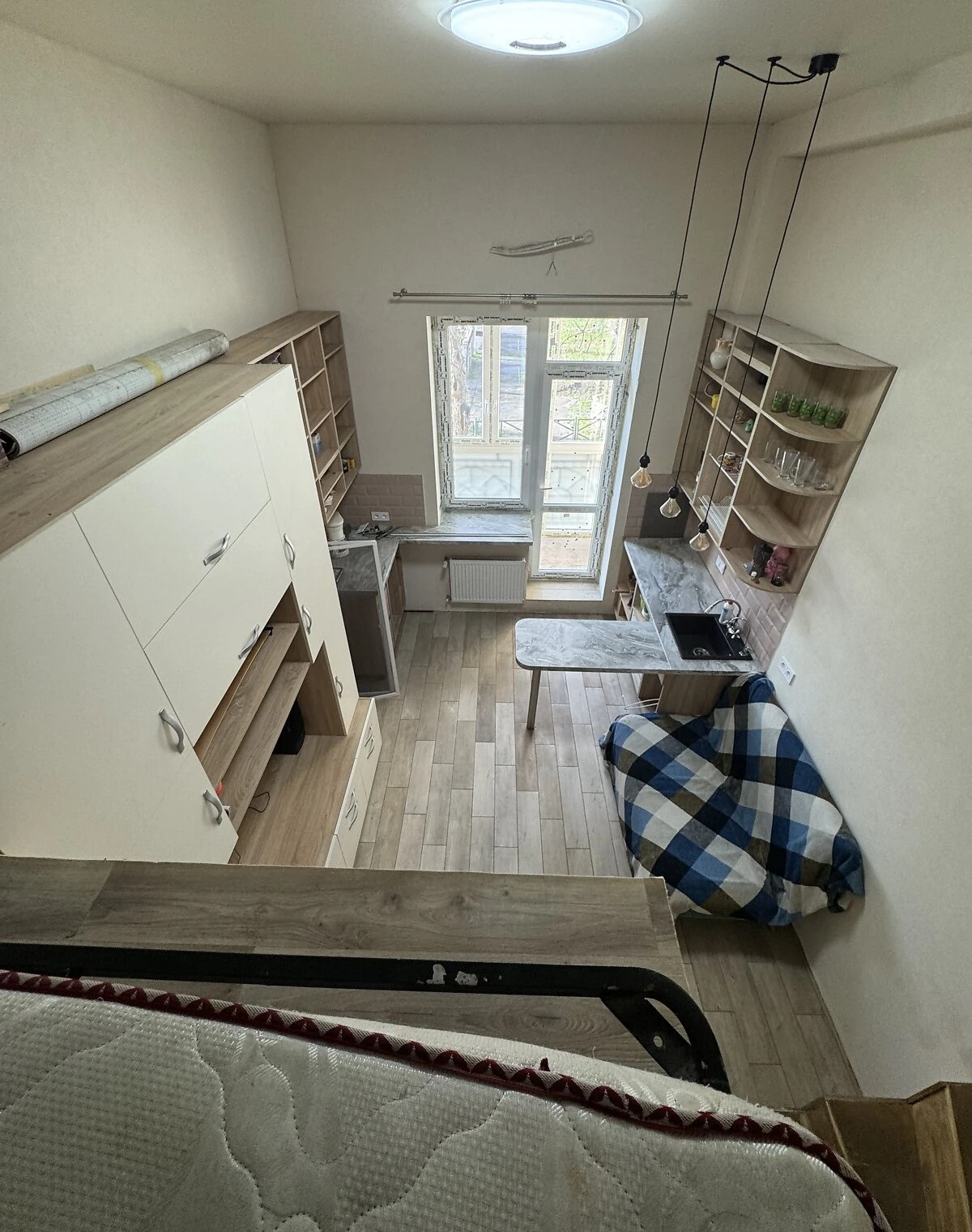 1-кімнатна квартира, Новобаварський: єВідновлення, кухня-студія - фото 1