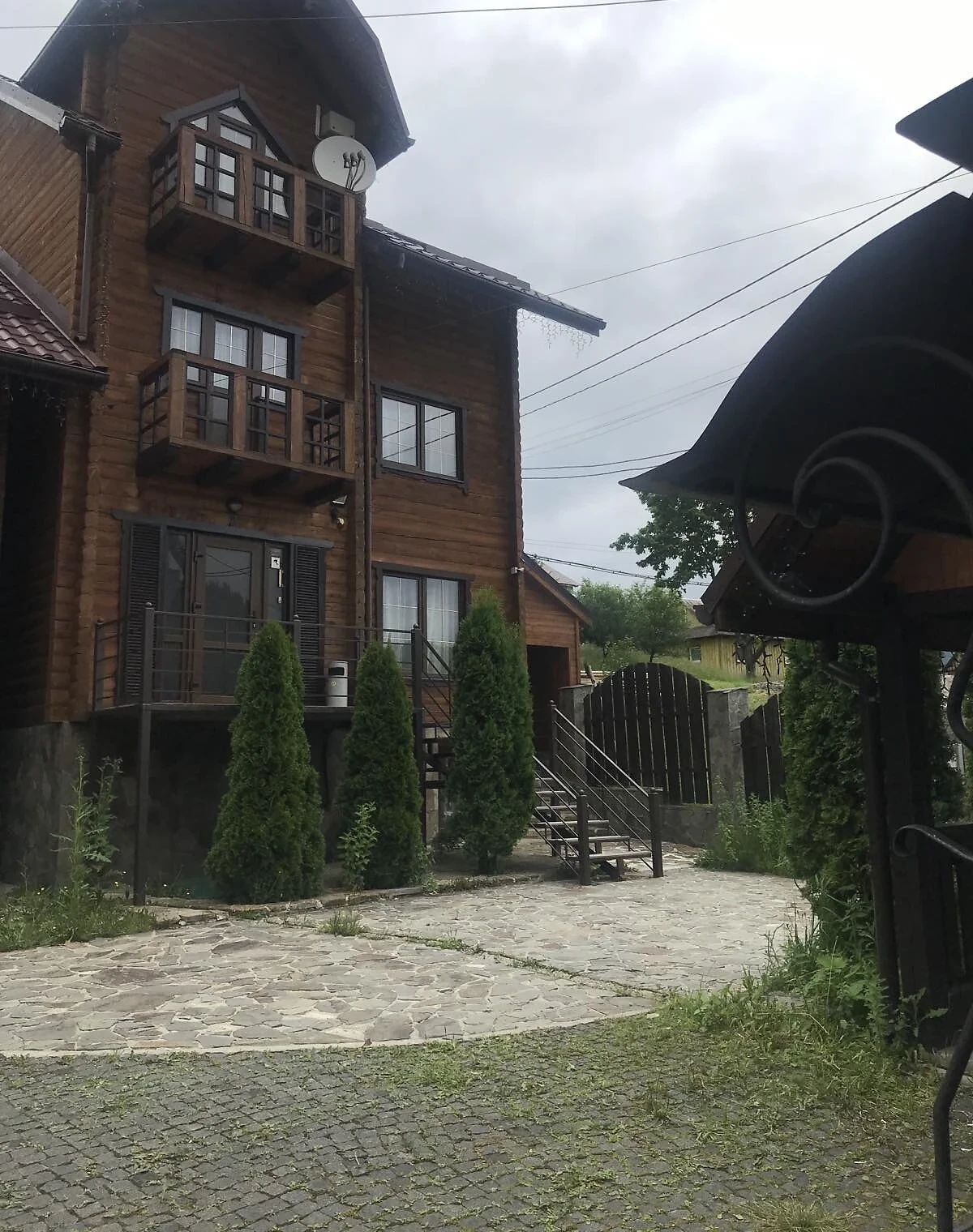 Будинок, Поляниця (Яремче): бесідка, резервне живлення, свердловина, фото 5