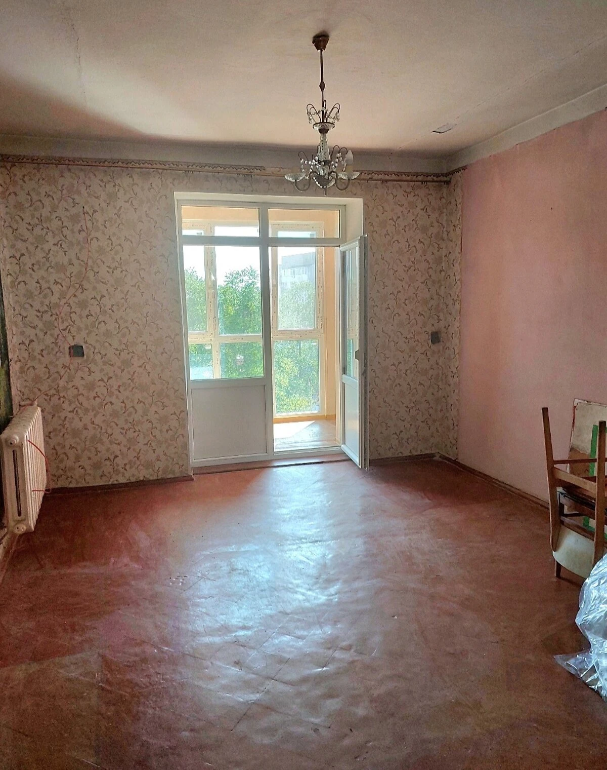 2-кімнатна квартира, Заводський: цегляні стіни, централізоване опалення, фото 4