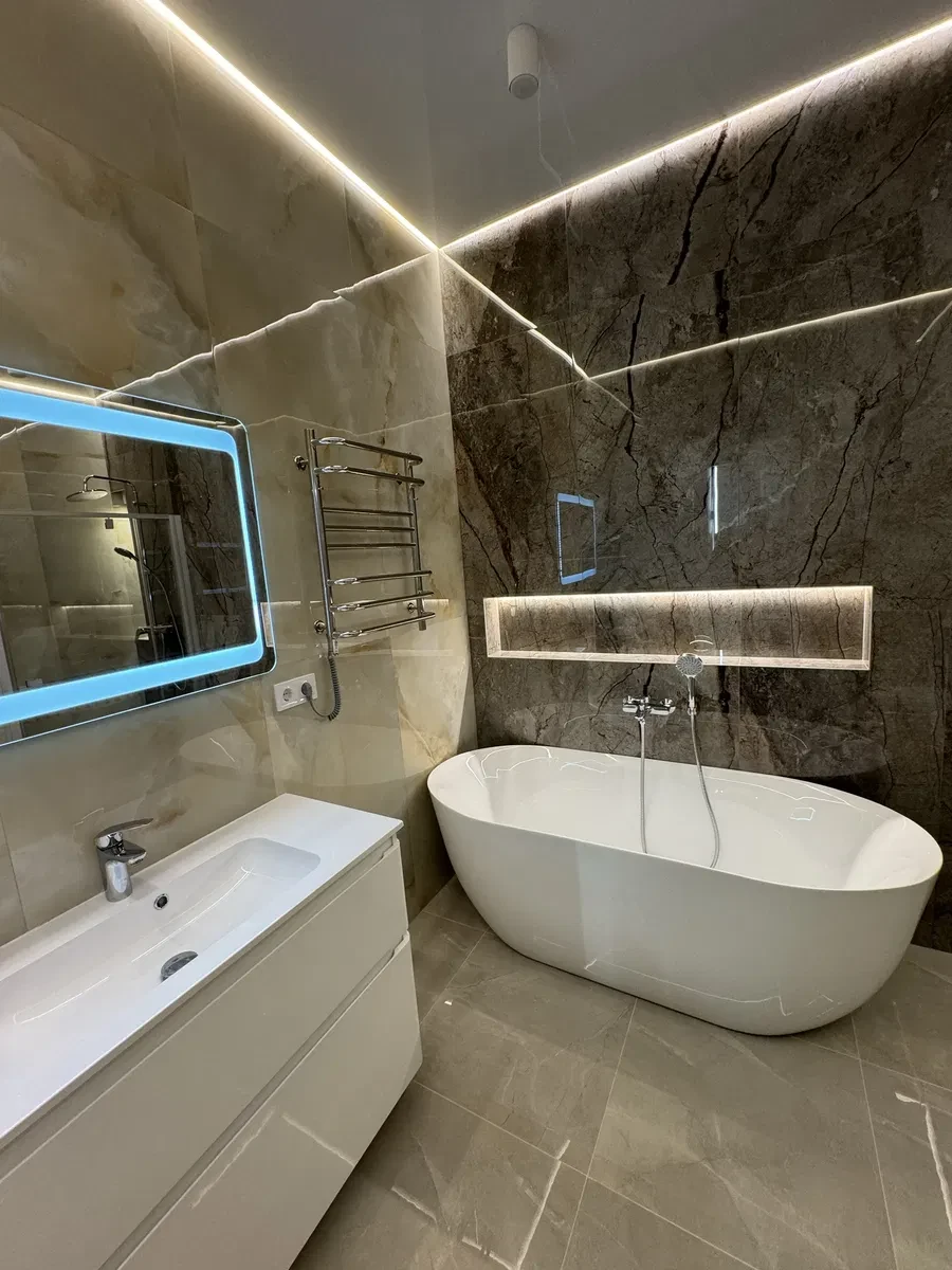 2-комнатная квартира в ЖК RiverStone: автономная котельная, генератор - фото 4